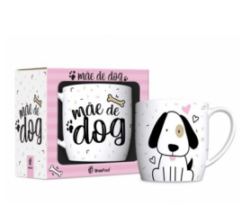 CANECA PORCELANA URBAN 300ML - ME DE DOG