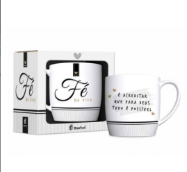 CANECA PORCELANA URBAN 300ML - F NA VIDA