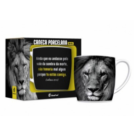 CANECA PORCELANA URBAN 300ML - FE1 TU ESTS COMIGO