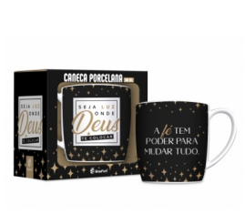 CANECA PORCELANA URBAN 300ML FE1 - ONDE DEUS TE COLOCAR