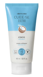 Creme Esfoliante Corporal Cuide-se Bem Feira Coco 150ml