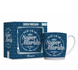 CANECA PORCELANA URBAN 300ML FAMLIA - MARIDO